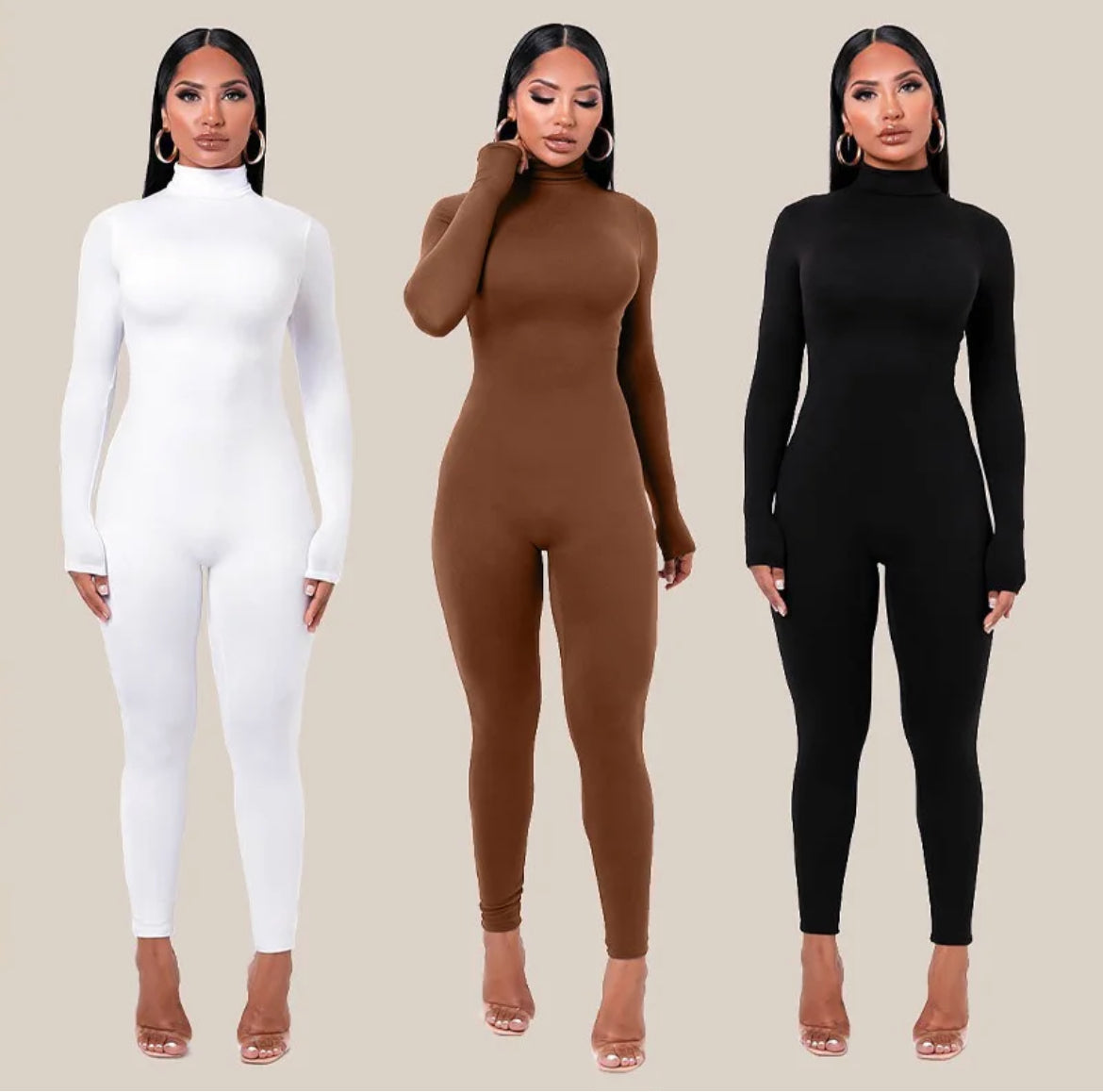 Turtle Neck One Pieces