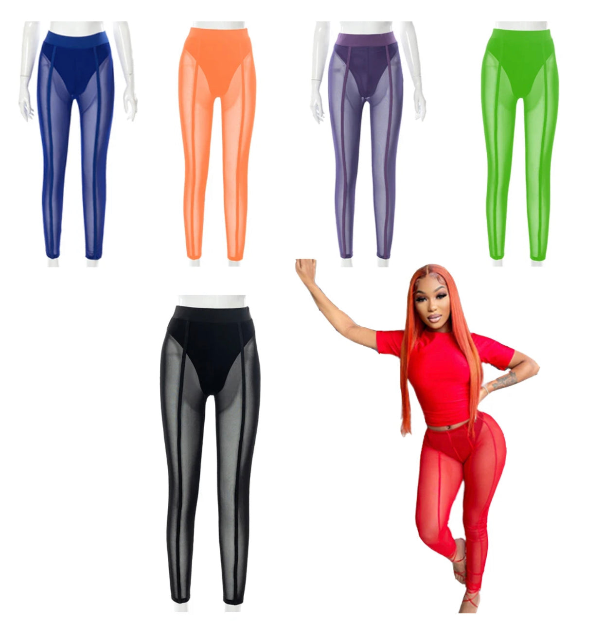 Mesh Style Leggings